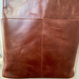 Able leather shoulder/backpack purse.